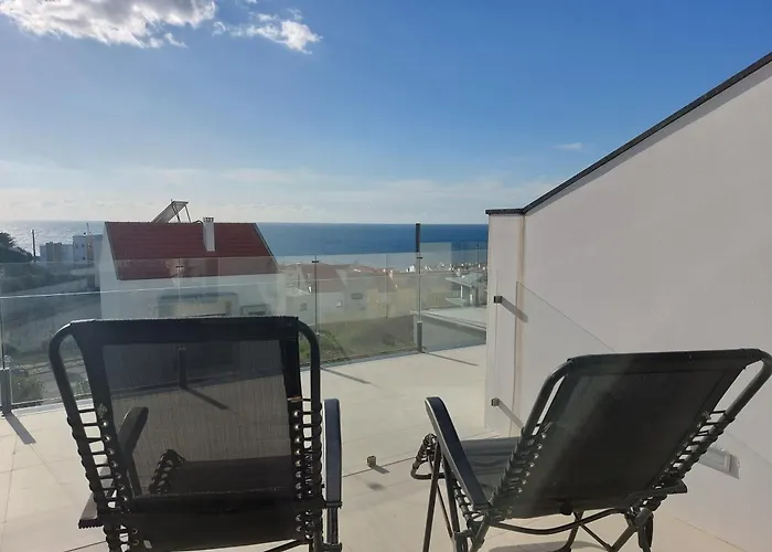 Beach, Ocean View & Bright House Ericeira